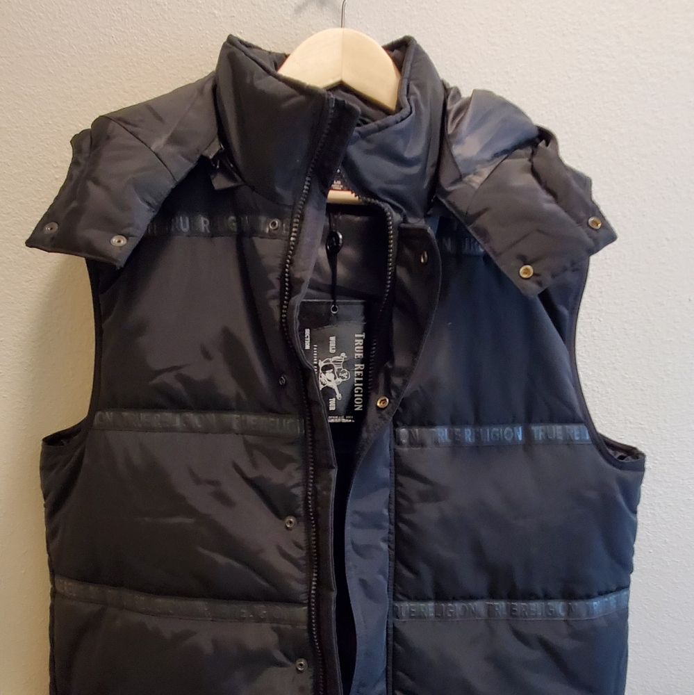 True Religion Bomber Vest